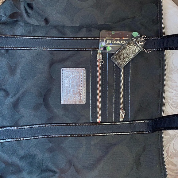 Coach Handbags - Black Coach Poppy Purse